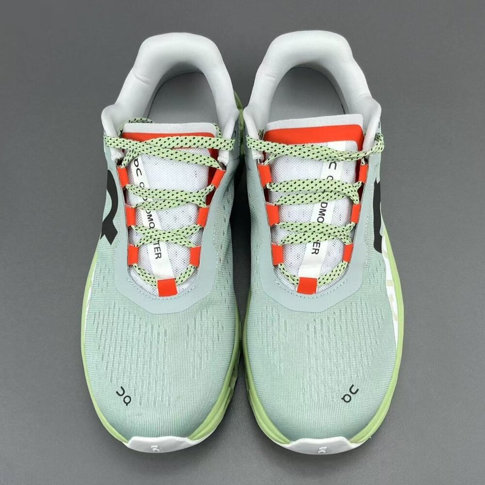 On Cloudmonster cushioned  Men Green Sneakers